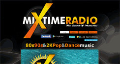 Desktop Screenshot of mixtimeradio.com